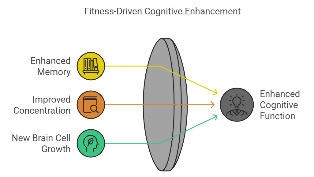 Fitness-Driven Cognitive Enhancement